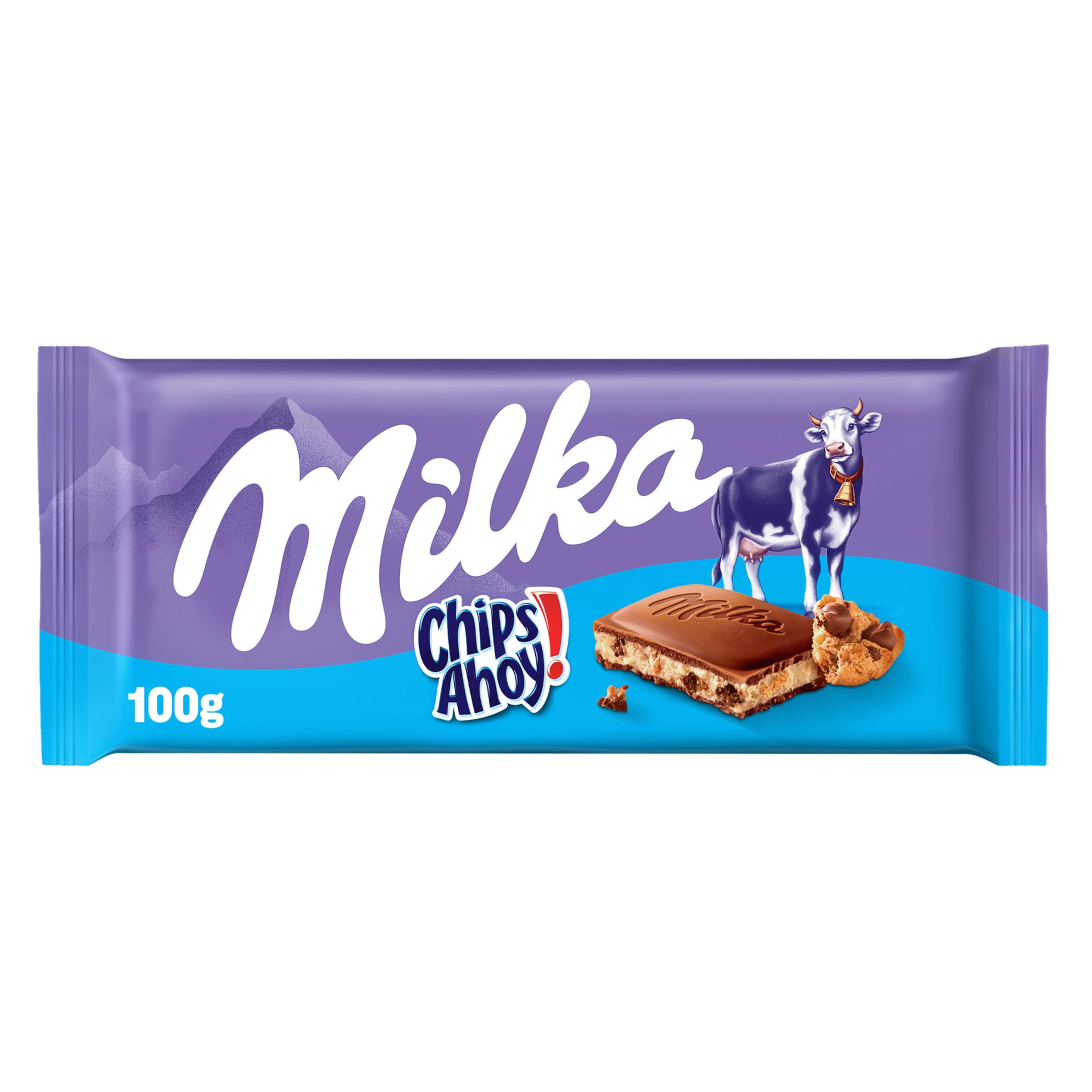 Шоколад Milka Chips Ahoy Милка с кусочками печенья Чипс Ахой, 90г